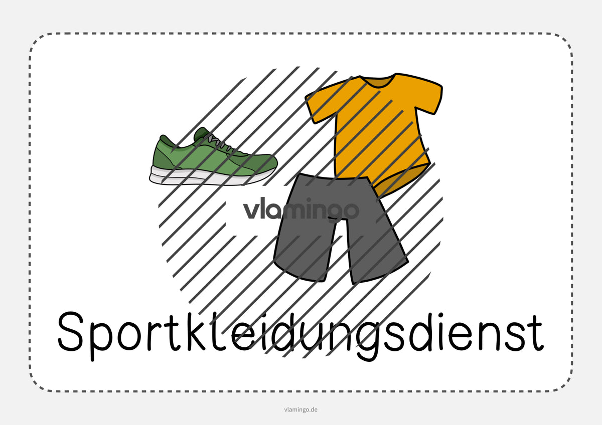 Sportdienste: 25+ Bildkarten für den Sportunterricht