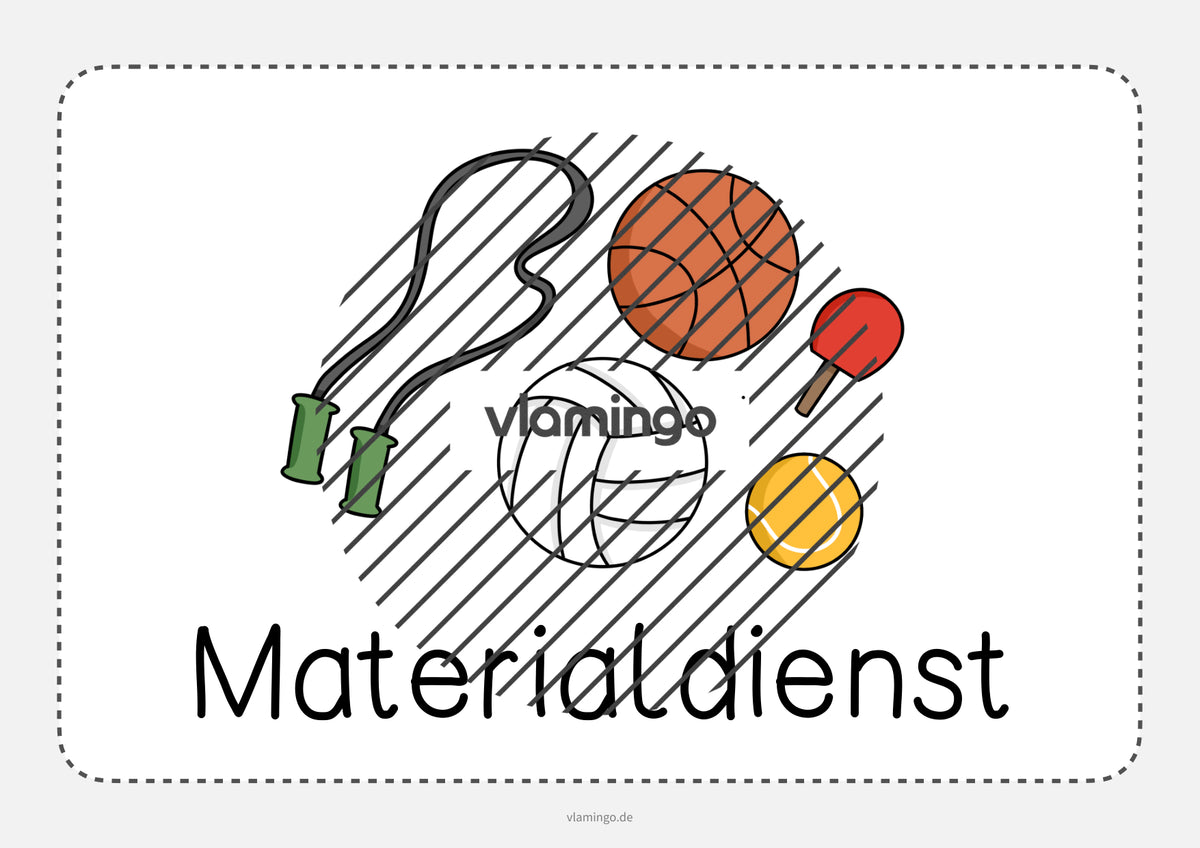 Sportdienste: 25+ Bildkarten für den Sportunterricht
