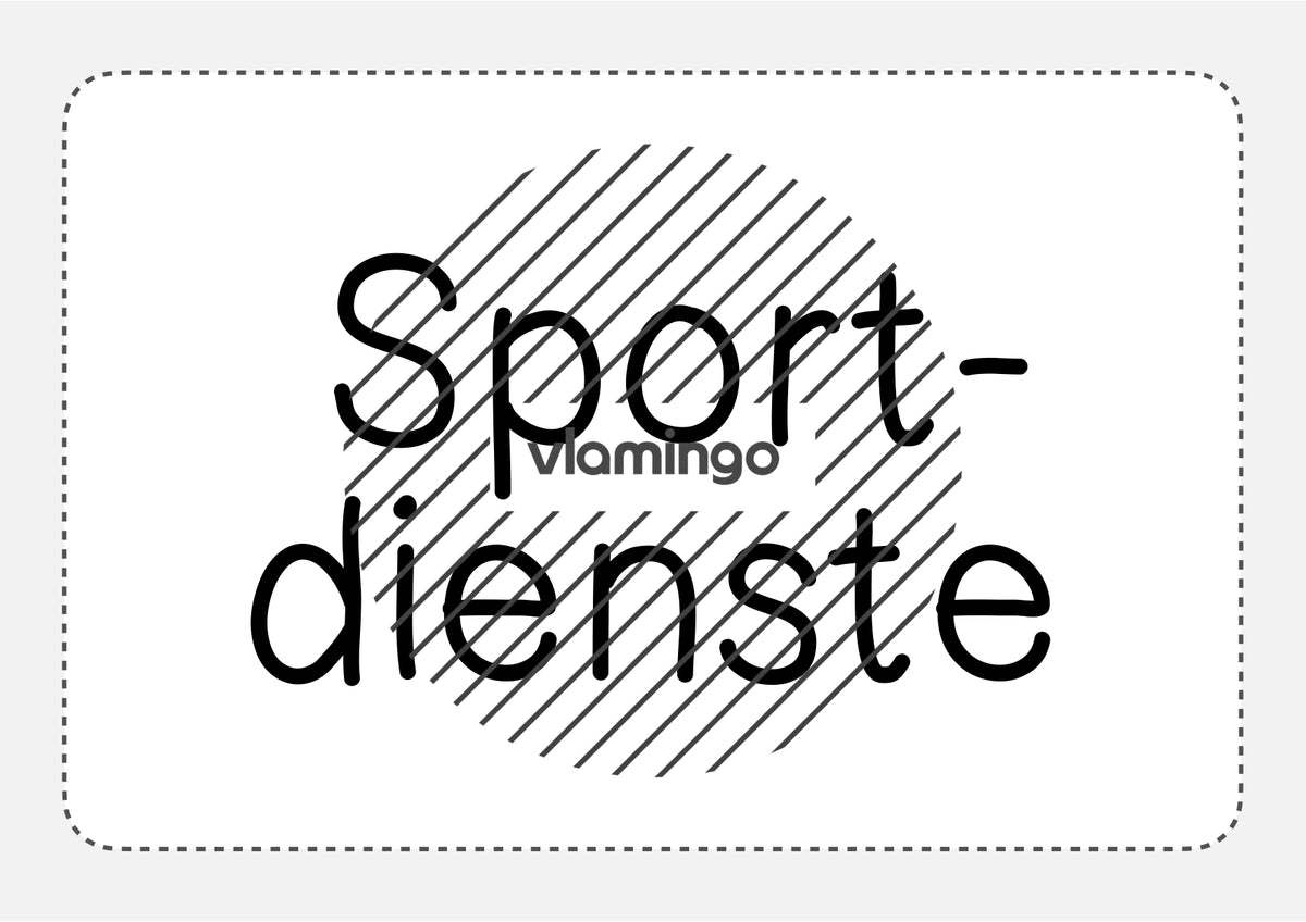 Sportdienste: 25+ Bildkarten für den Sportunterricht
