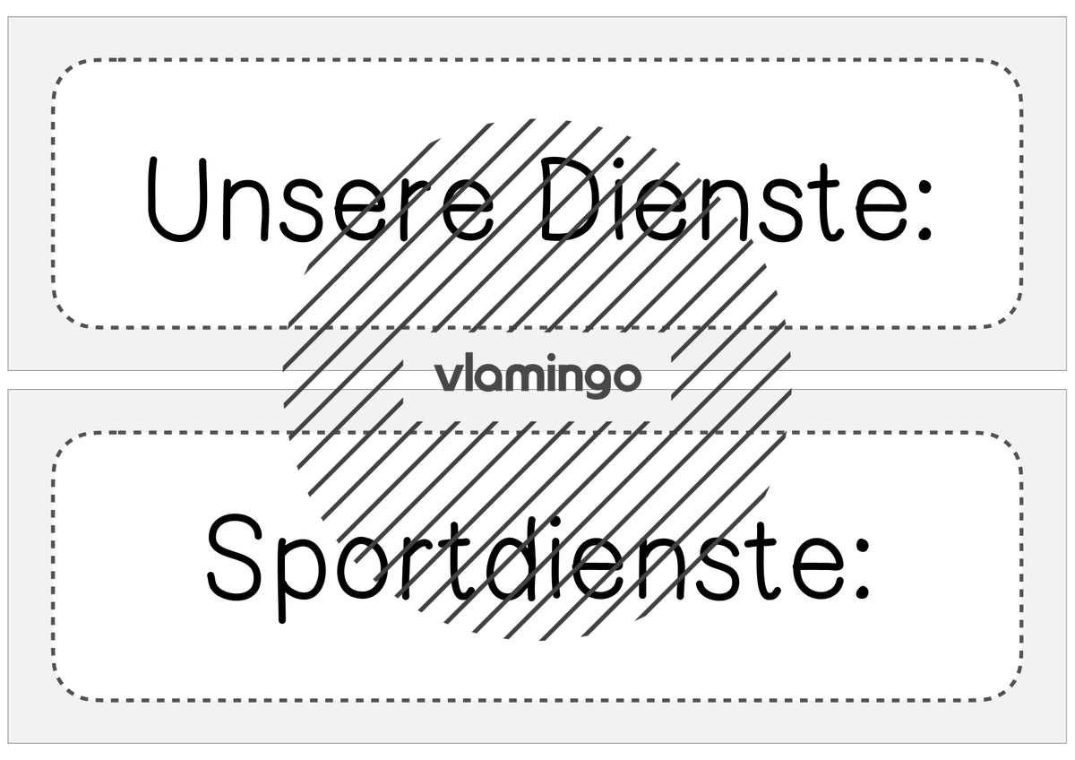Sportdienste: 25+ Bildkarten für den Sportunterricht