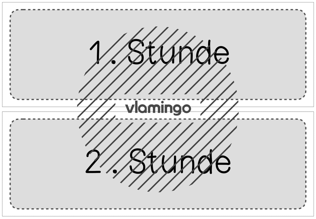 Stundenplan: 50+ Bildkarten für den Klassenraum