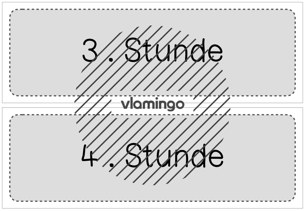 Stundenplan: 50+ Bildkarten für den Klassenraum