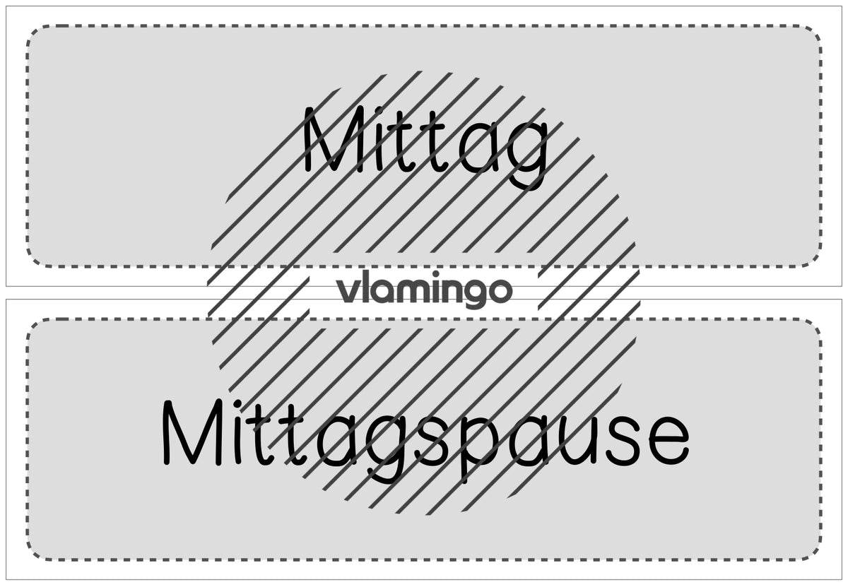Stundenplan: 50+ Bildkarten für den Klassenraum