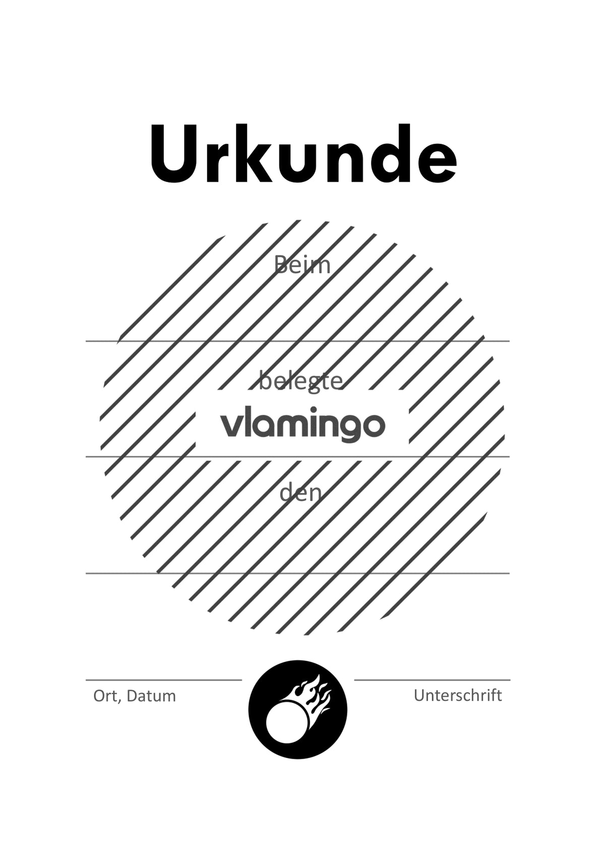 Brennball - 12 Urkunden-Vorlagen für Turniere [editierbar]