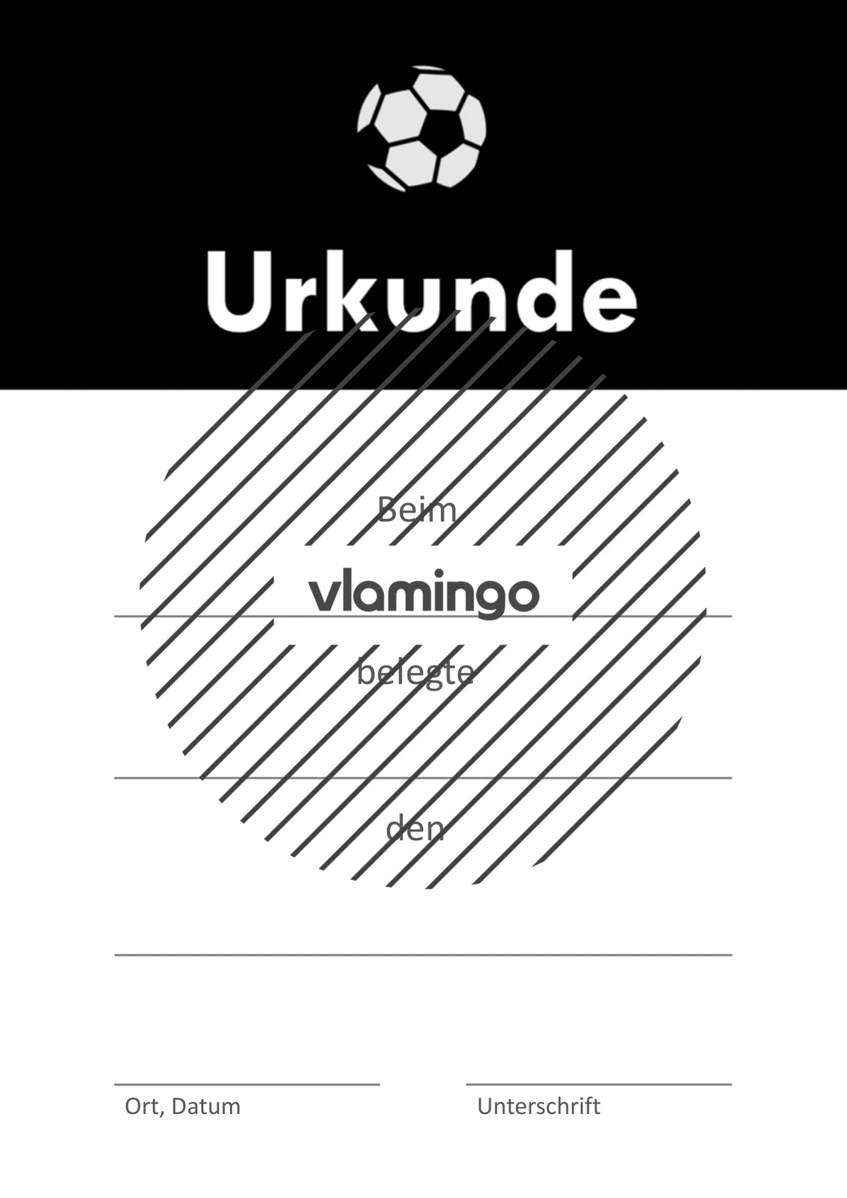 Fußball - 12 Urkunden-Vorlagen für Turniere und Wettbewerbe [editierbar]