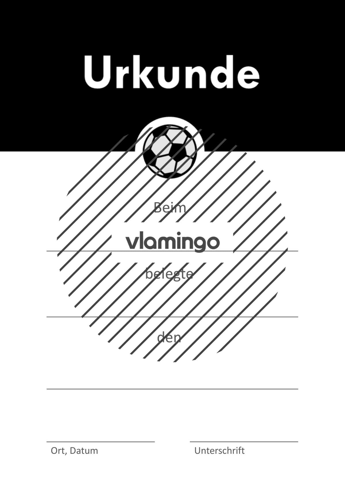 Fußball - 12 Urkunden-Vorlagen für Turniere und Wettbewerbe [editierbar]