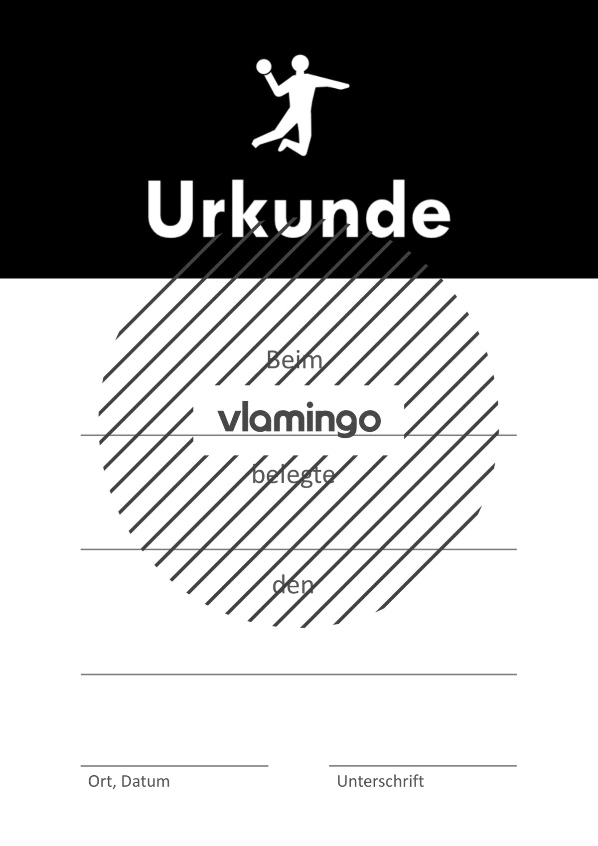 Handball - 12 Urkunden-Vorlagen für Turniere und Wettbewerbe [editierbar]