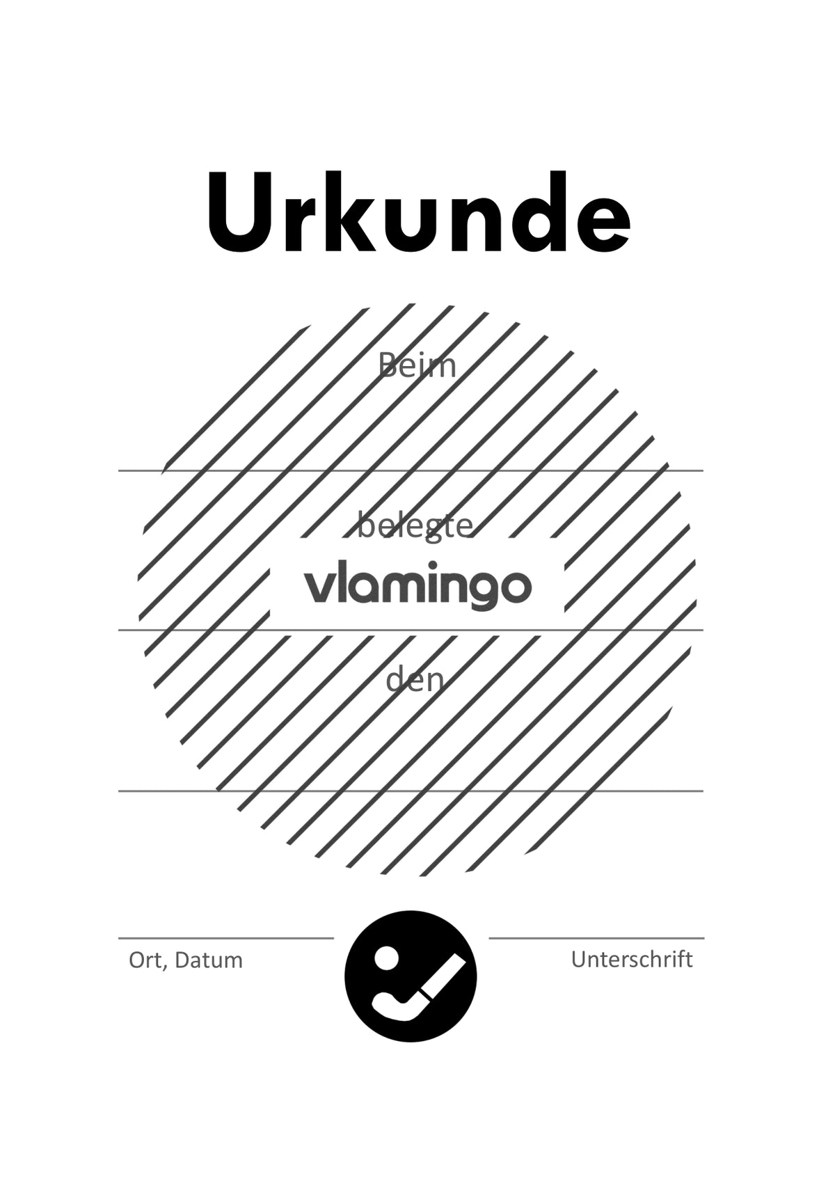Hockey / Unihockey / Floorball - 12 Urkunden-Vorlagen für Turniere [editierbar]