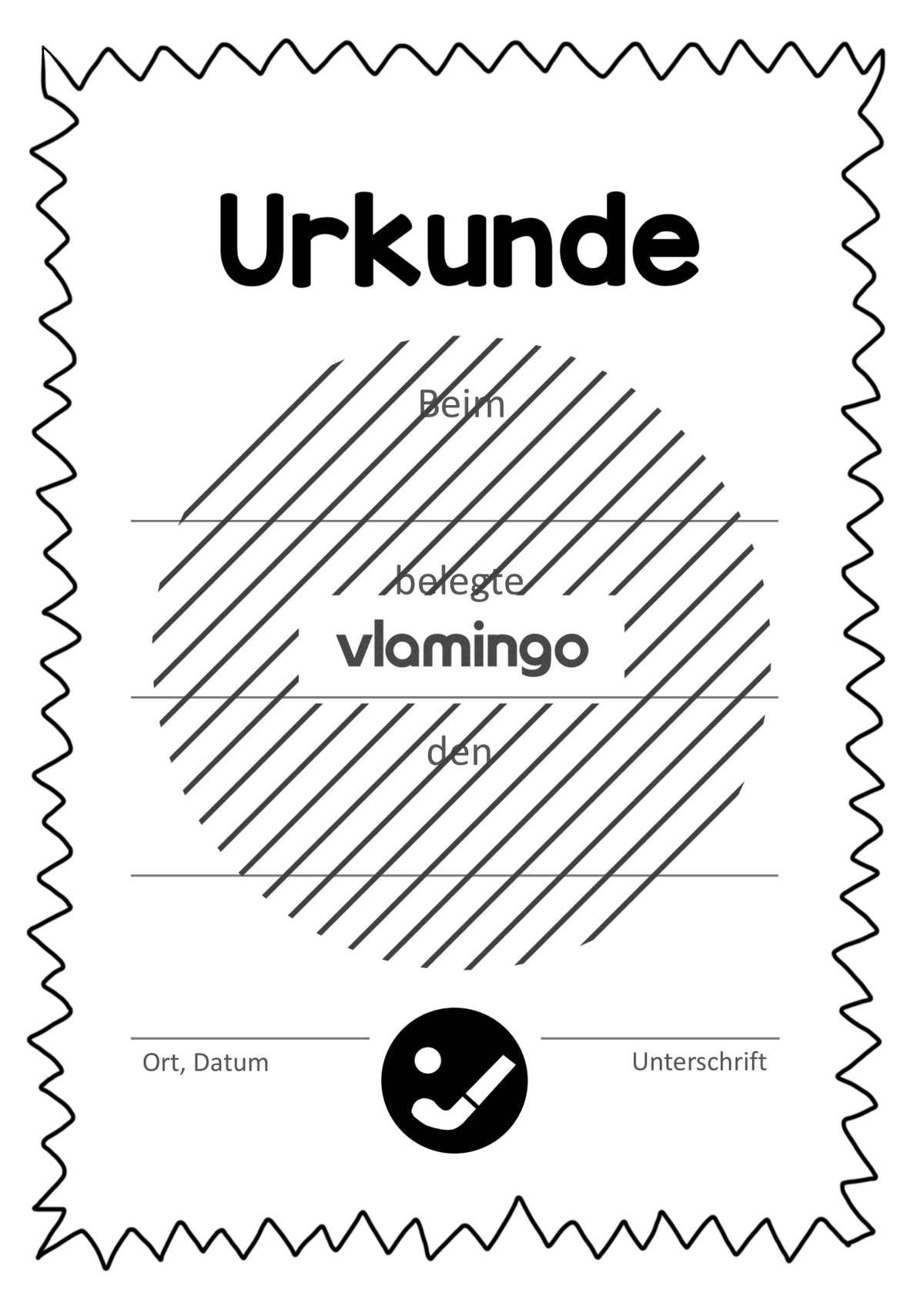 Hockey / Unihockey / Floorball - 12 Urkunden-Vorlagen für Turniere [editierbar]