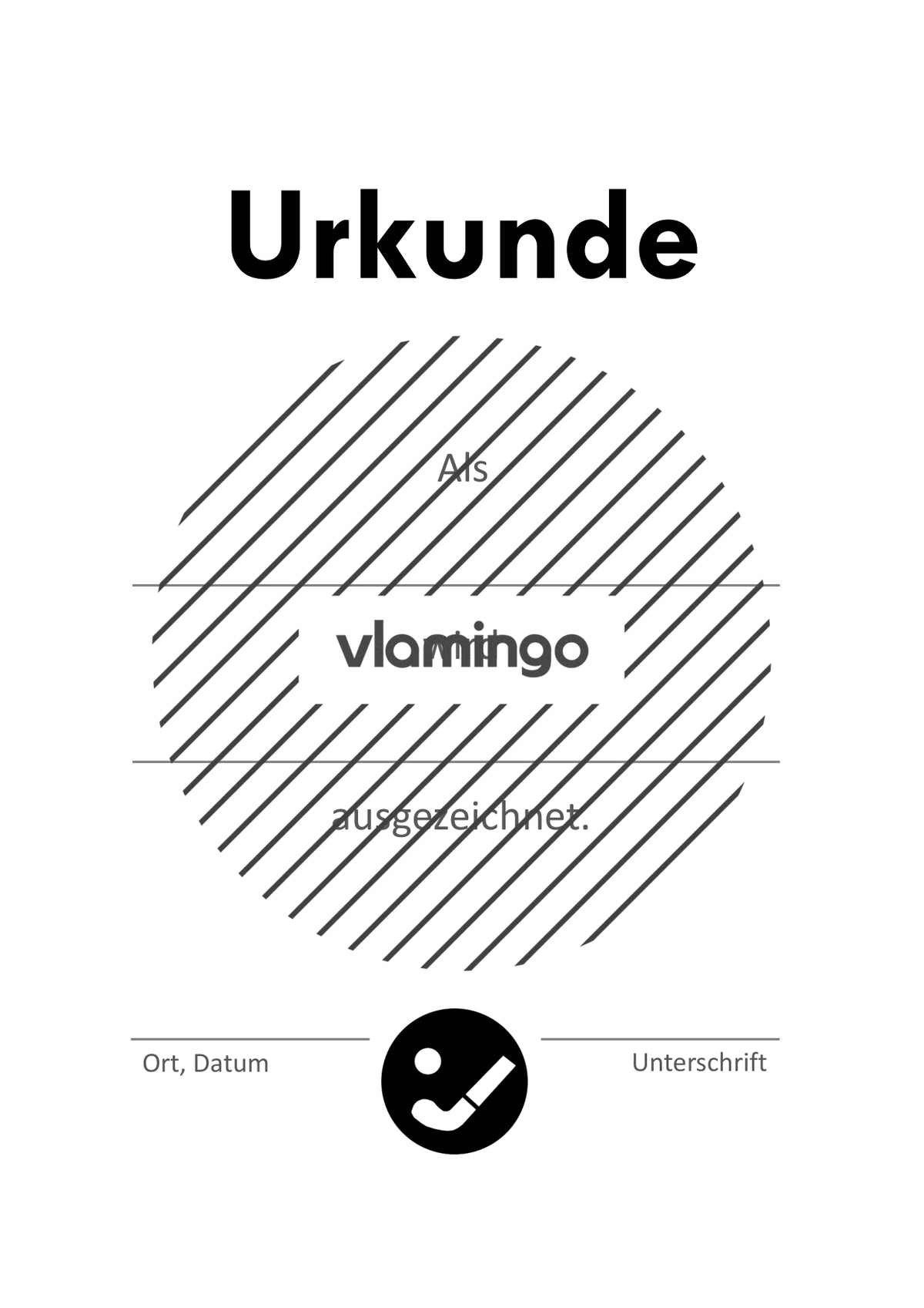Hockey / Unihockey / Floorball - 12 Urkunden-Vorlagen für Turniere [editierbar]