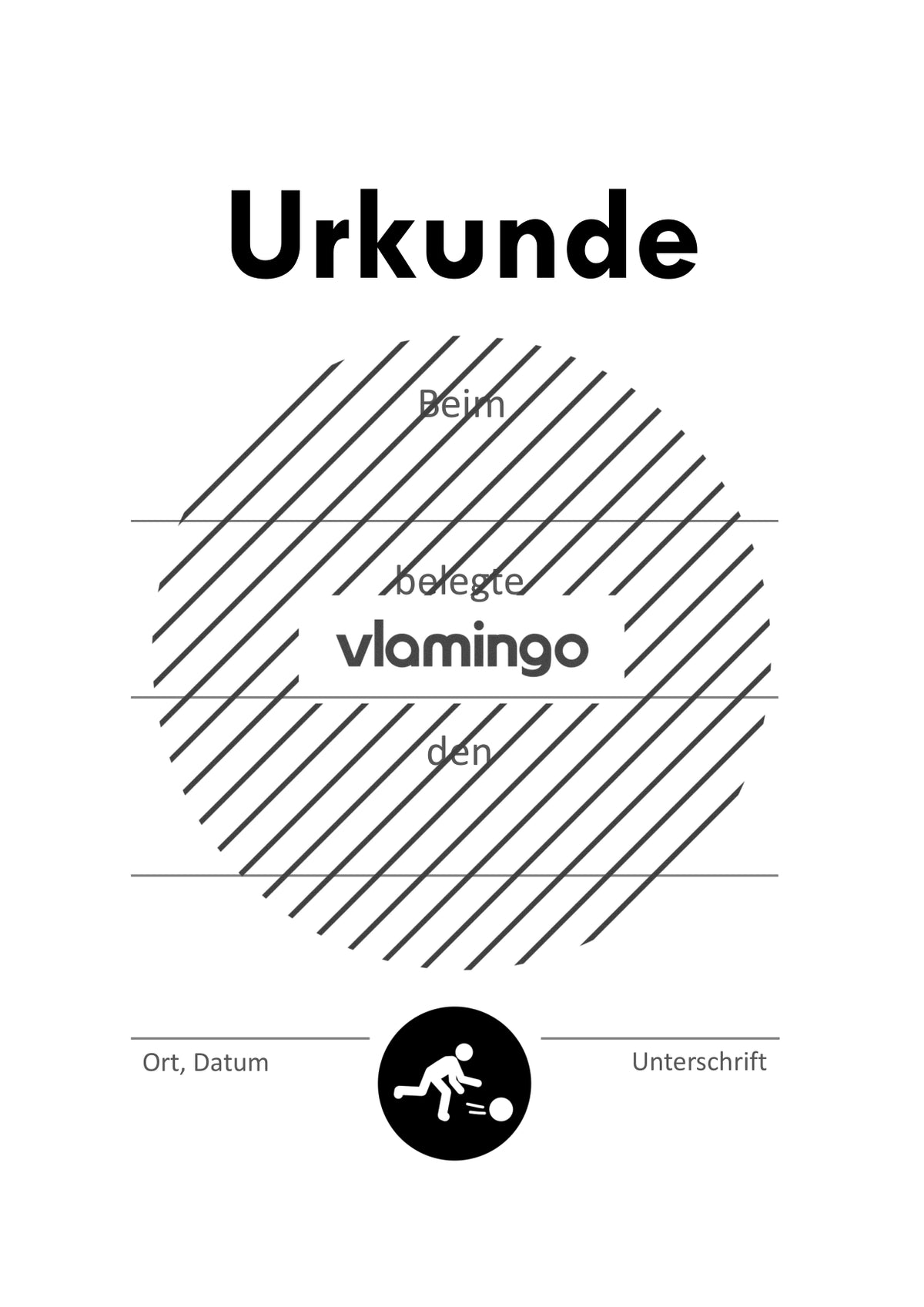 Boßeln - 12 Urkunden-Vorlagen für Turniere & Wettbewerbe [editierbar]