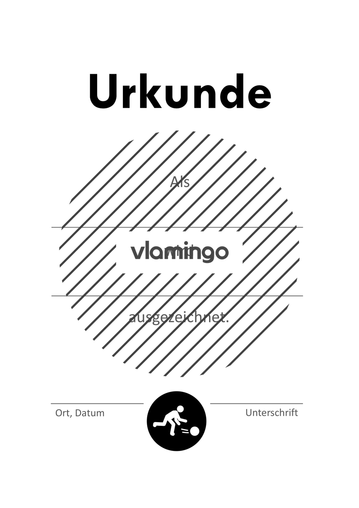 Boßeln - 12 Urkunden-Vorlagen für Turniere & Wettbewerbe [editierbar]