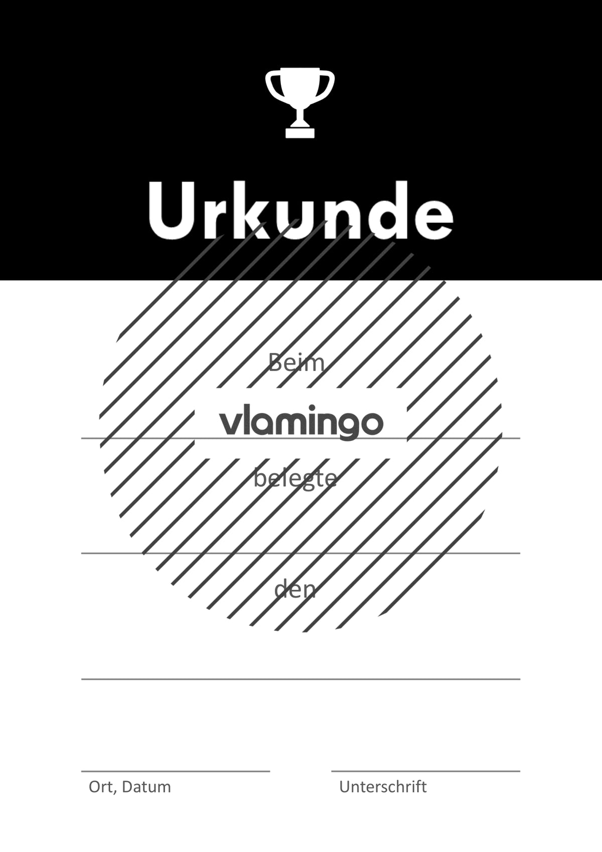 Sportveranstaltung - 12 Urkunden-Vorlagen für Turniere & Wettbewerbe [editierbar]