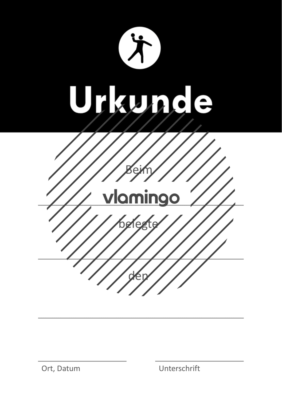 Völkerball - 12 Urkunden-Vorlagen für Turniere und Wettbewerbe [editierbar]