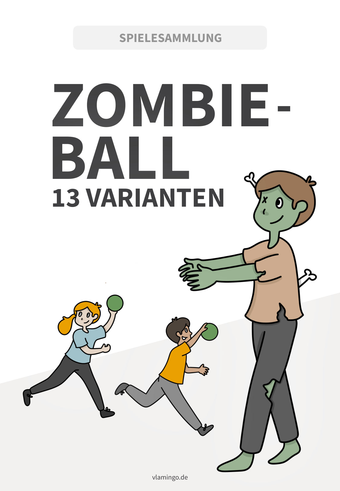 13 Zombieball-Varianten für den Sportunterricht (Merkball)
