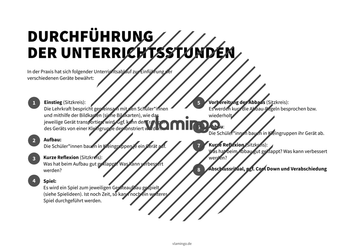 Geräteführerschein: Bildkarten & Begleitmaterial für den Sportunterricht