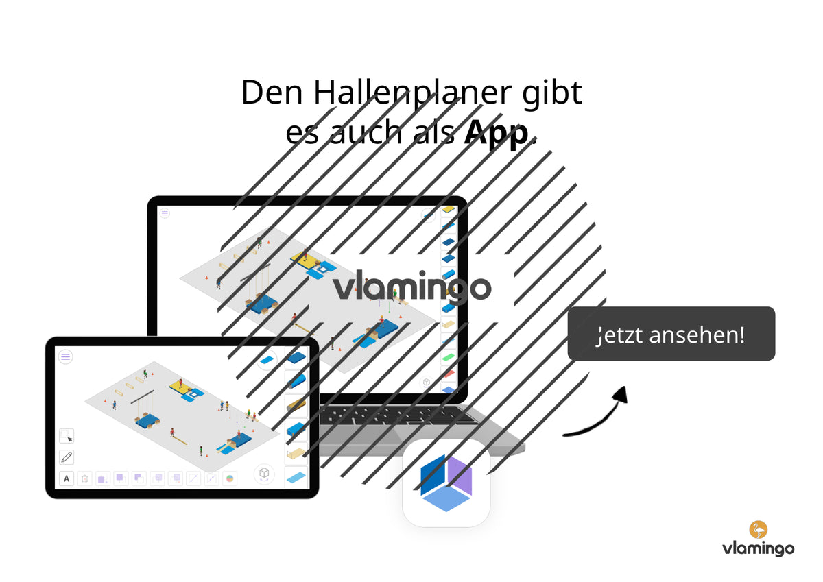 3D Turnhalle: Der neue Hallenplaner für den Sportunterricht