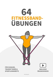 64 Fitnessband-Übungen für Zuhause, Trainer*innen & Sportlehrkräfte
