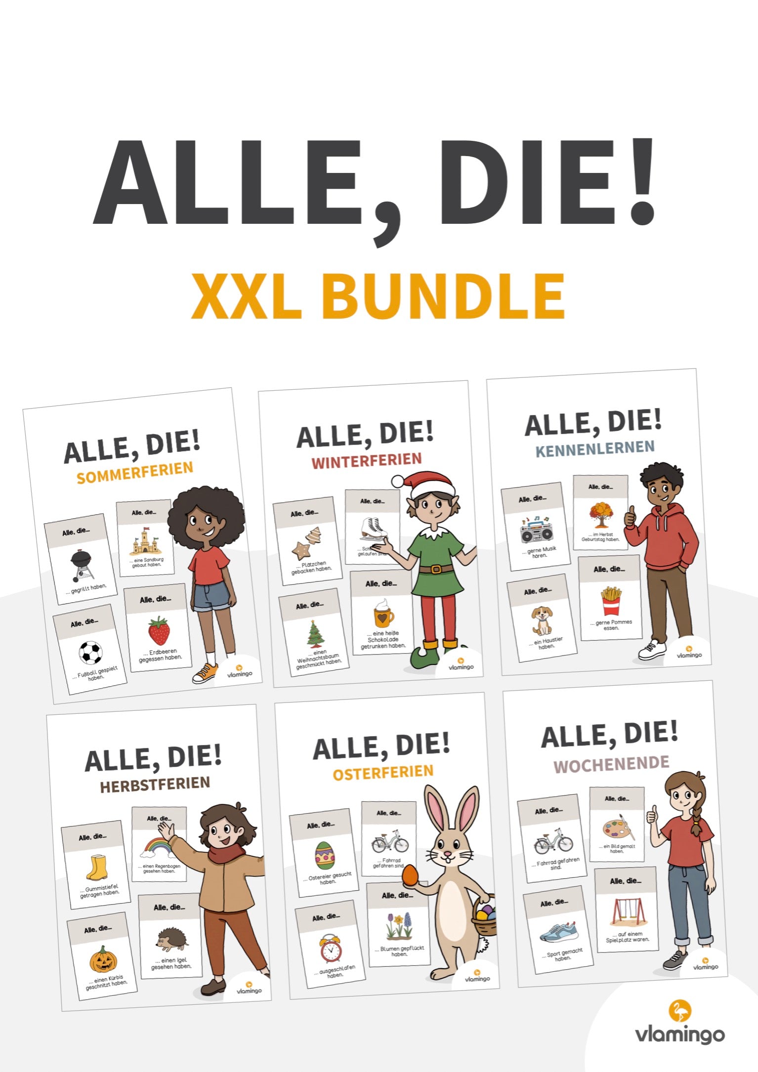 Alle, die... - XXL-Bundle (Bewegungsspiel für den Unterricht)