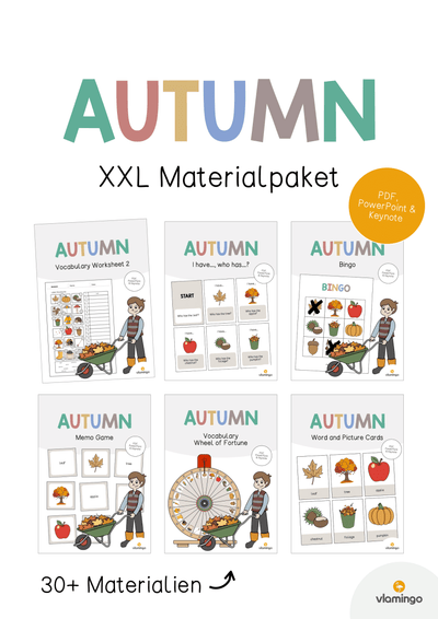 Autumn / Herbst: XXL Materialpaket für den Englischunterricht