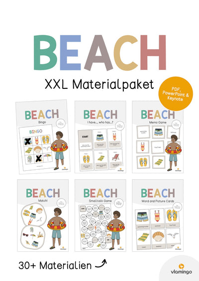 Beach / Strand: XXL Materialpaket für den Englischunterricht