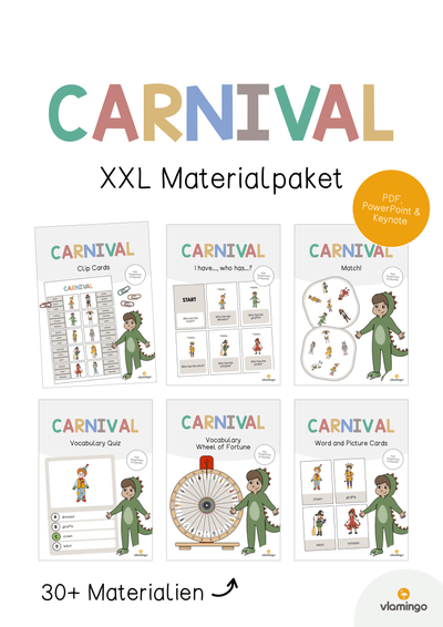 Carnival / Fasching: XXL Materialpaket für den Englischunterricht