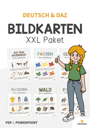 Wort- und Bildkarten: XXL Materialpaket für den DaZ & DaF-Unterricht