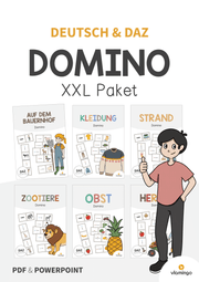 Domino: XXL Materialpaket für den DaZ & DaF-Unterricht