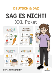 Sag es nicht!: XXL Materialpaket für den DaZ & DaF-Unterricht