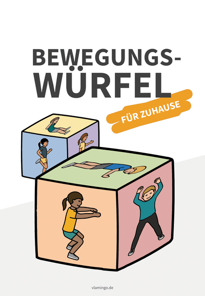 Bewegungswürfel für Zuhause - vlamingo