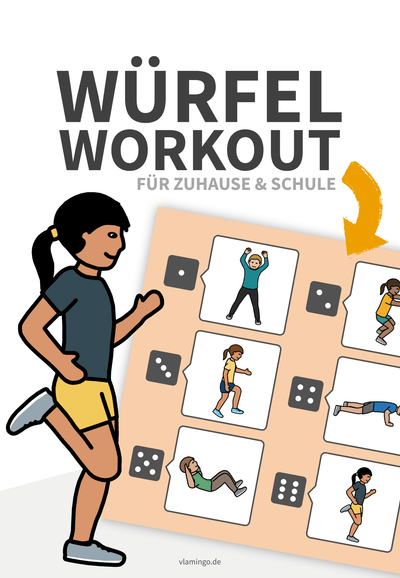 Würfel-Workout für zuhause oder den Unterricht - vlamingo