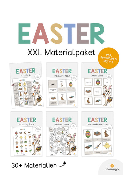 Easter / Ostern: XXL Materialpaket für den Englischunterricht