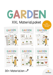 Garden / Garten: XXL Materialpaket für den Englischunterricht