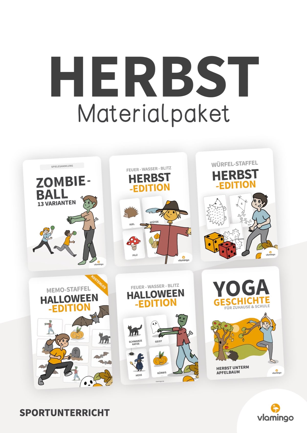 Herbst: Materialpaket für den Sportunterricht
