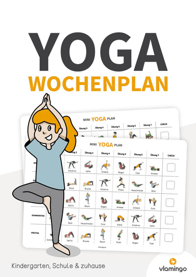 Mini-Yoga-Plan für Schule, Kindergarten & zuhause