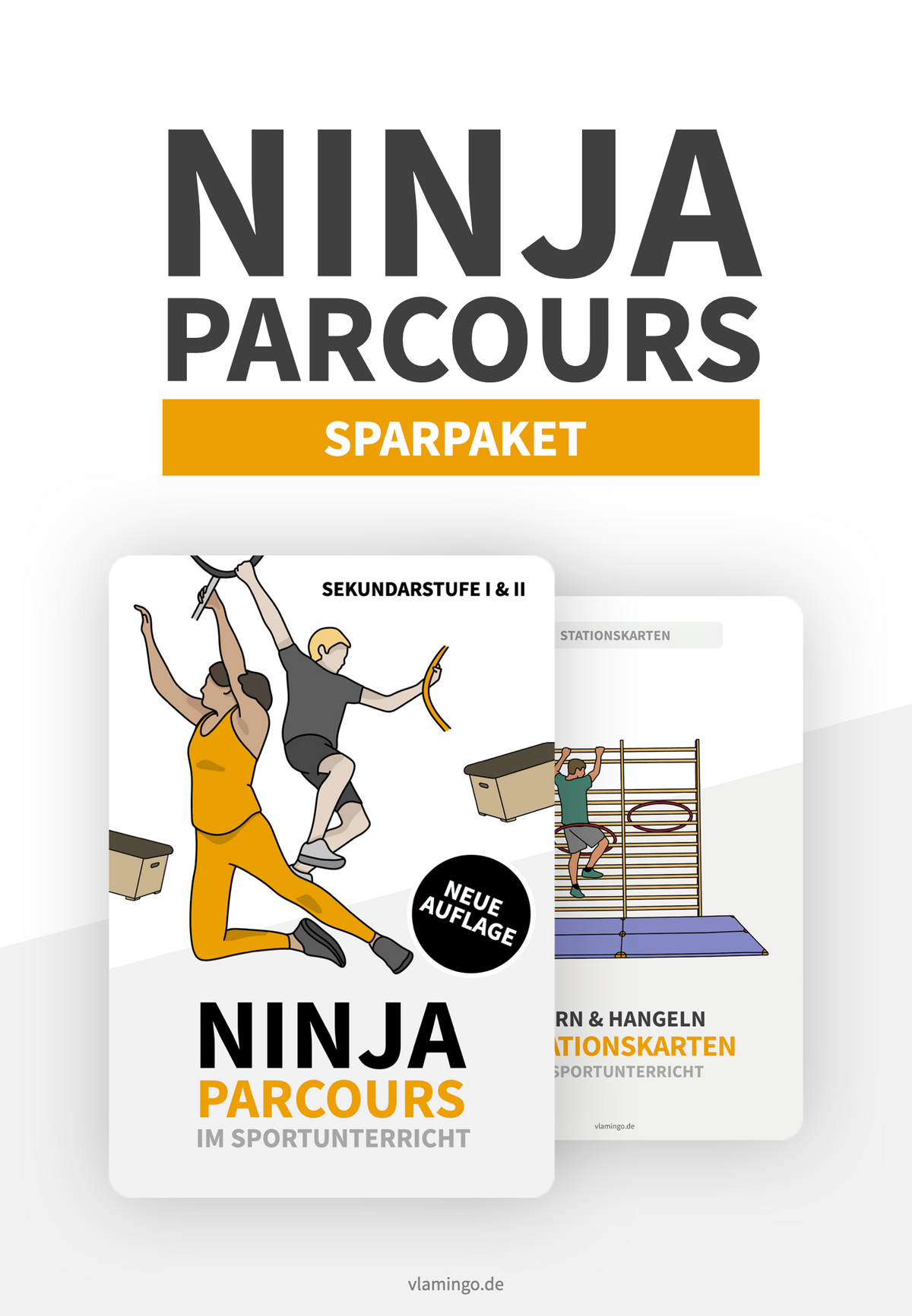 NINJA SPARPAKET: Klettern, Hangeln, Schwingen, Springen & Überwinden