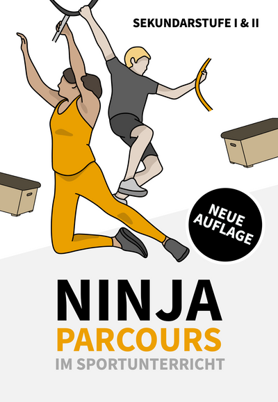 Ninja Parcours: 60+ Stationskarten für den Sportunterricht