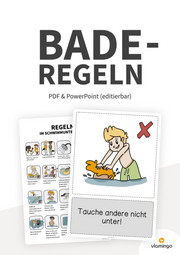Sparpaket: Baderegeln (Schwimmunterricht)