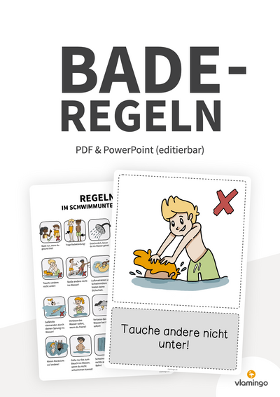 Sparpaket: Baderegeln (Schwimmunterricht)