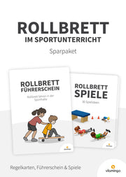 Sparpaket: Rollbrett im Sportunterricht (Regeln, Führerschein & Spiele)