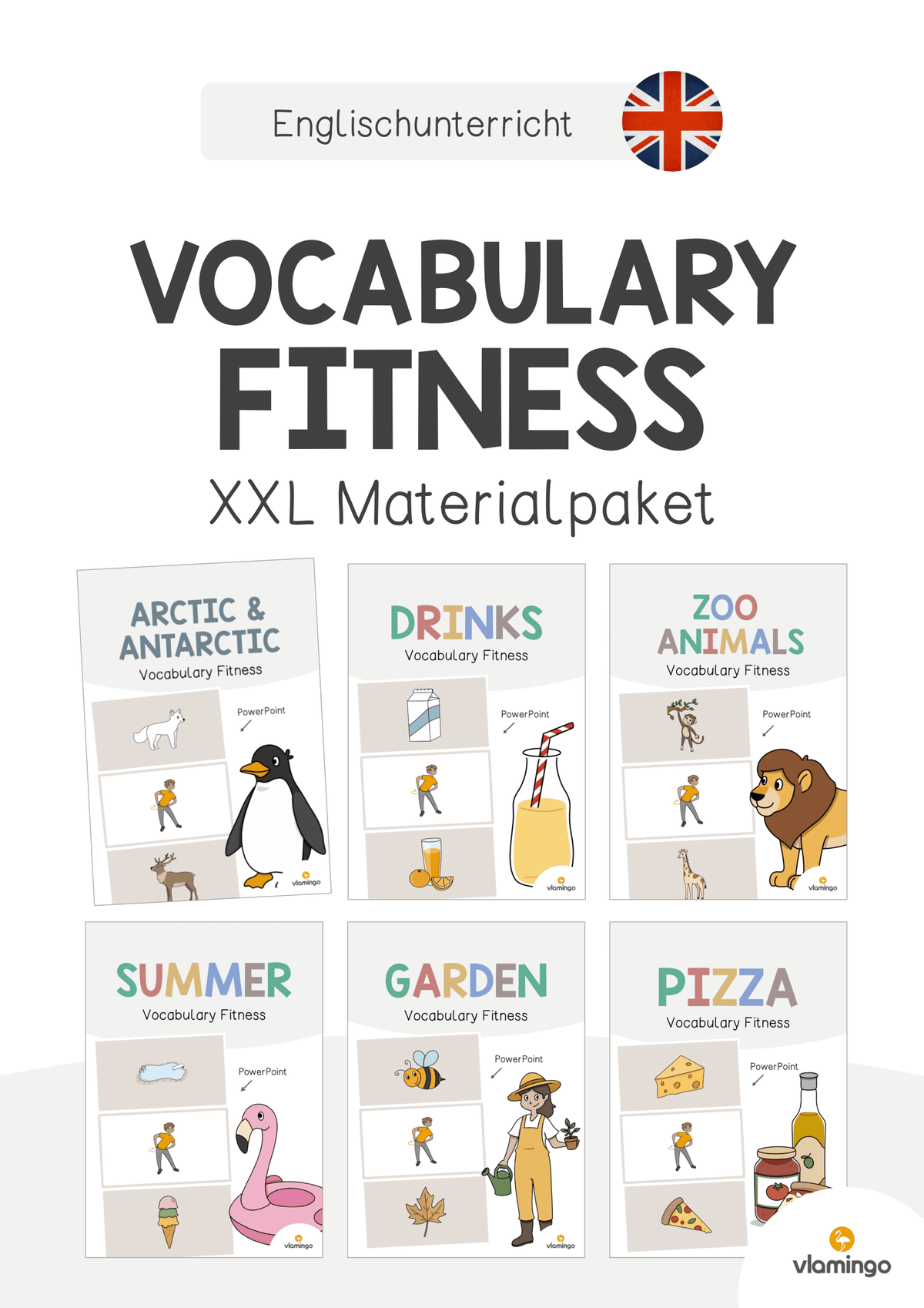 Vocabulary Fitness: XXL Materialpaket für den Englischunterricht