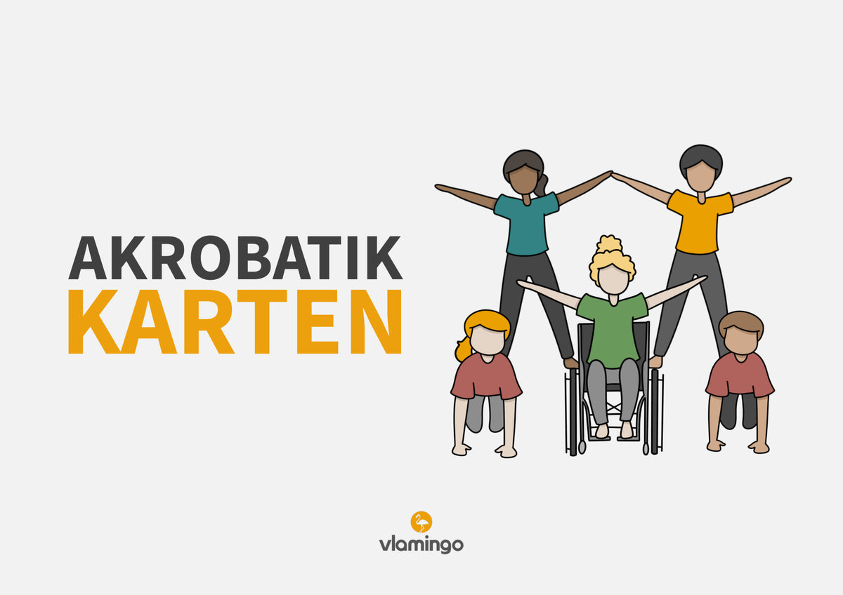Akrobatik: 120 Karten & Editor für den Sportunterricht