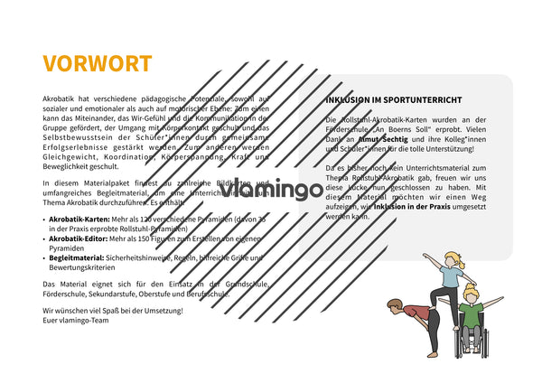 Akrobatik: 120 Karten & Editor für den Sportunterricht