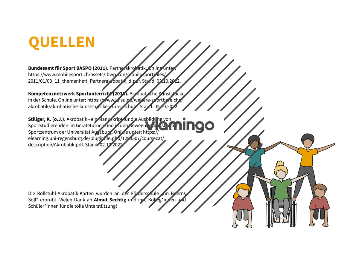 Akrobatik: 120 Karten & Editor für den Sportunterricht