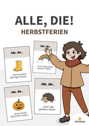 Alle, die... - Spiel für den Schulstart nach den Herbstferien