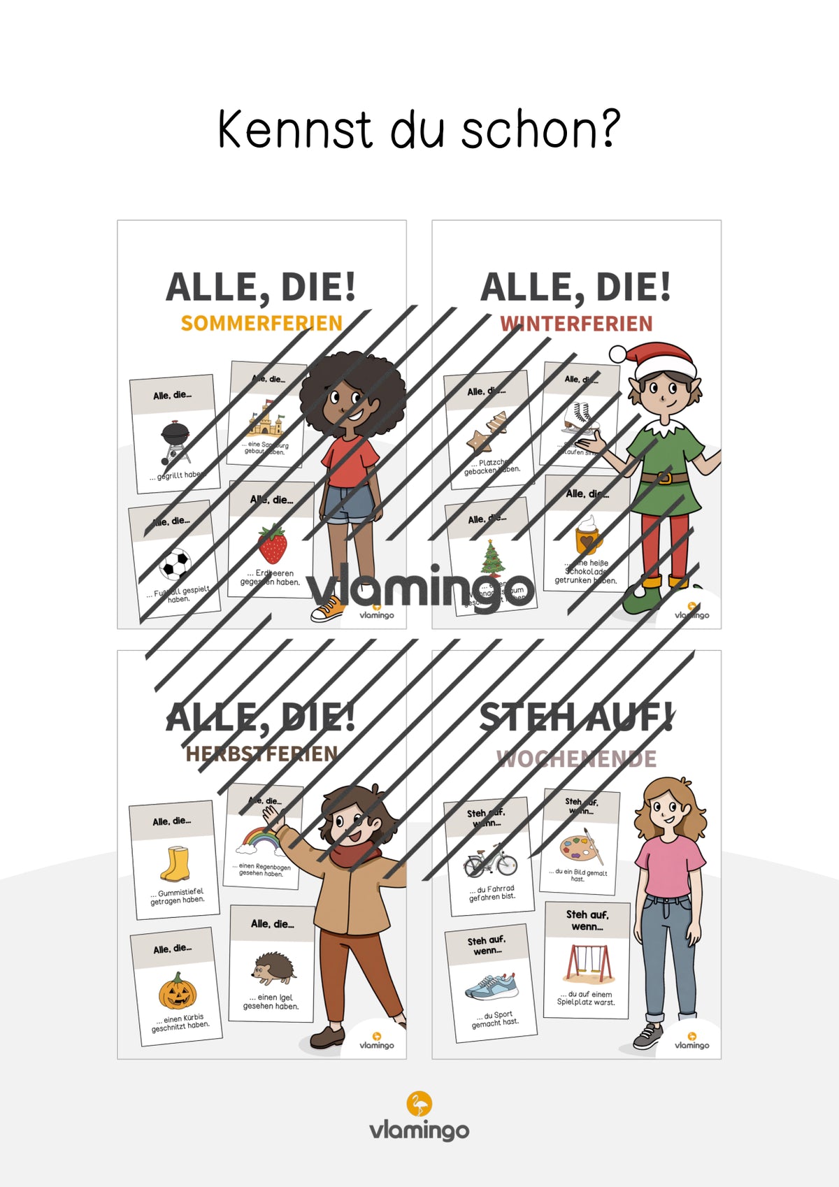 Alle, die... - Spiel für den Morgenkreis nach dem Wochenende