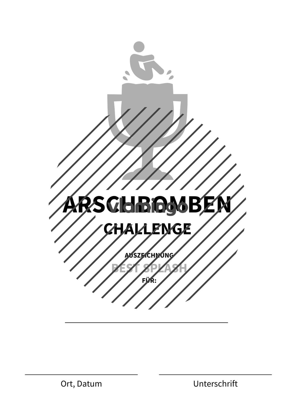 Arschbomben-Challenge: 13 Sprungkarten für den Schwimmunterricht (Paketsprung)