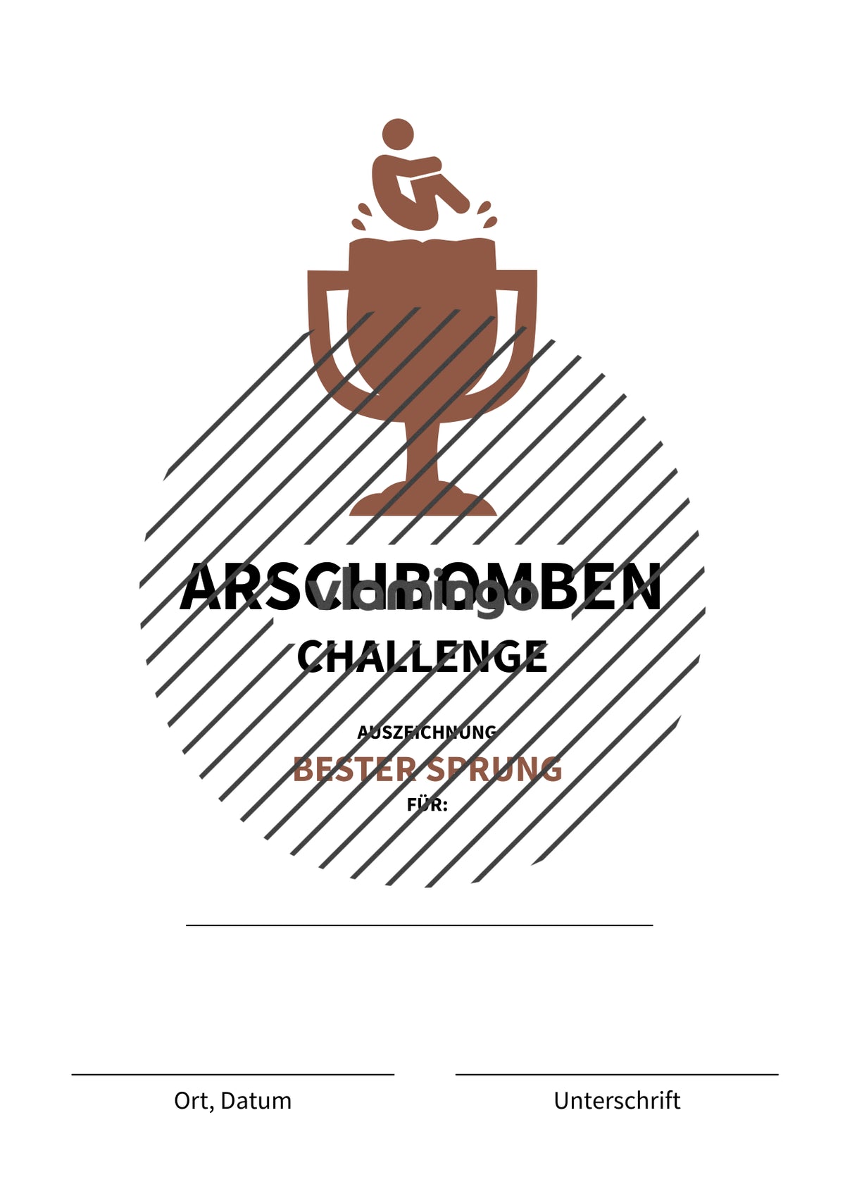 Arschbomben-Challenge: 13 Sprungkarten für den Schwimmunterricht (Paketsprung)