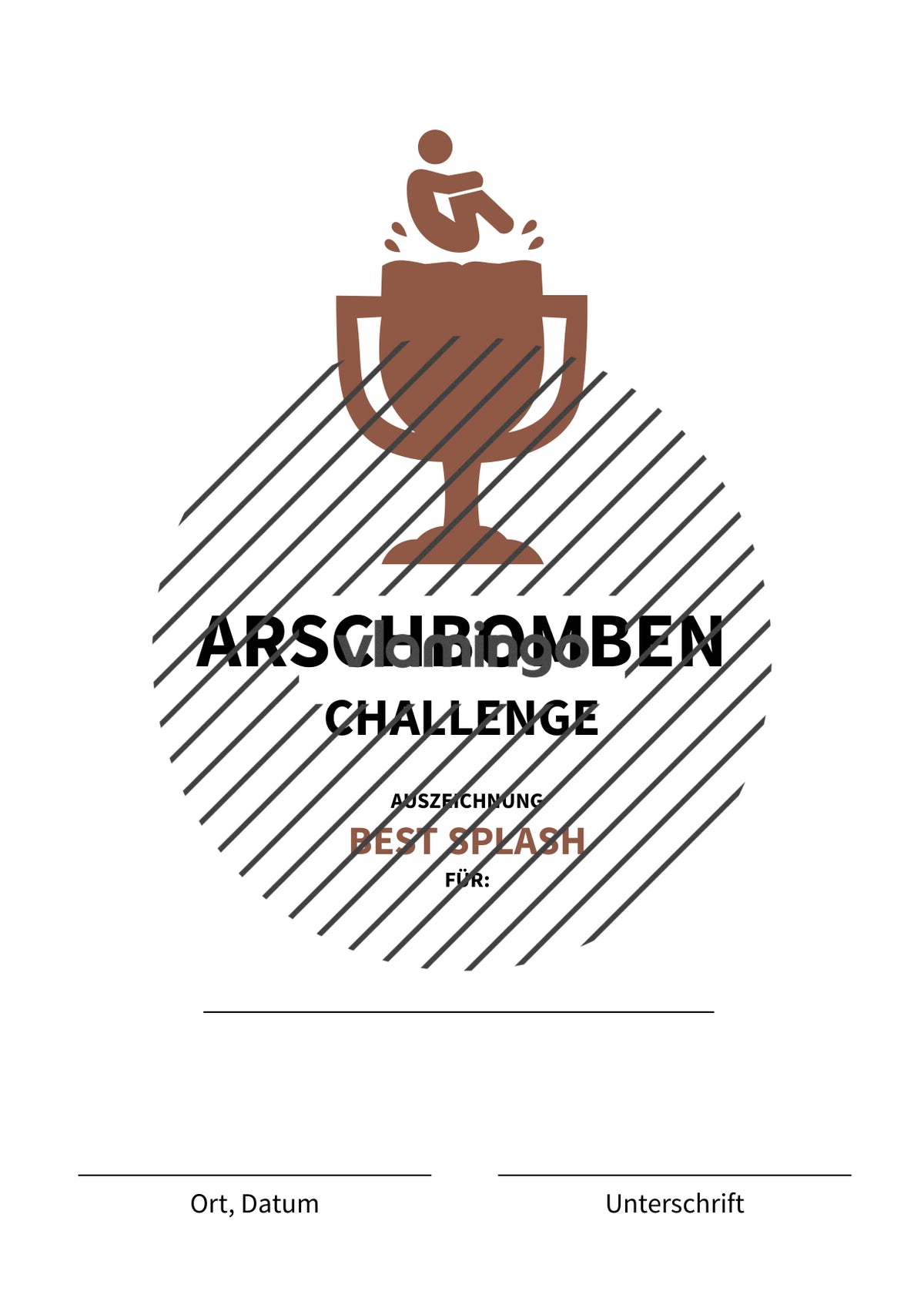 Arschbomben-Challenge: 13 Sprungkarten für den Schwimmunterricht (Paketsprung)