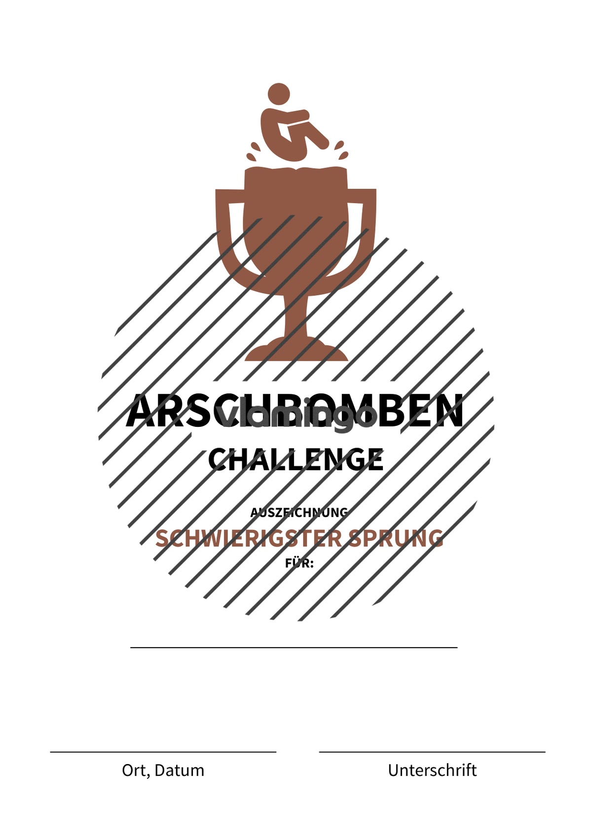 Arschbomben-Challenge: 13 Sprungkarten für den Schwimmunterricht (Paketsprung)
